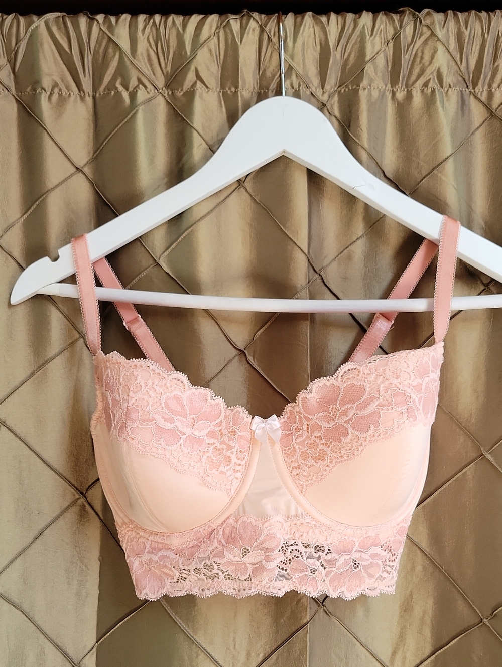 EUC- Adore Me ‘Mavis’ Long Line Balconnette Bra